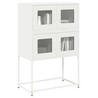 Højskab 68x39x107 cm stål hvid