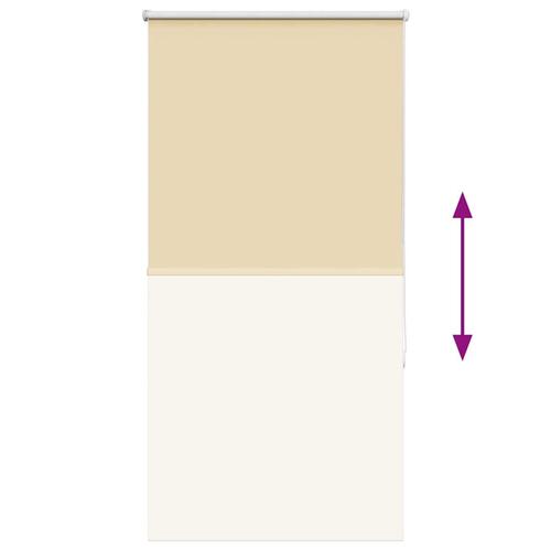 Rullegardin mørklægning 70x175 cm stofbredde 65,7 cm polyester