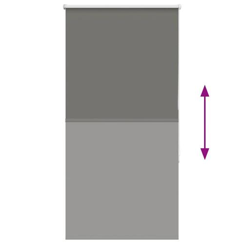 Rullegardin mørklægning 75x150 cm stofbredde 70,7 cm polyester