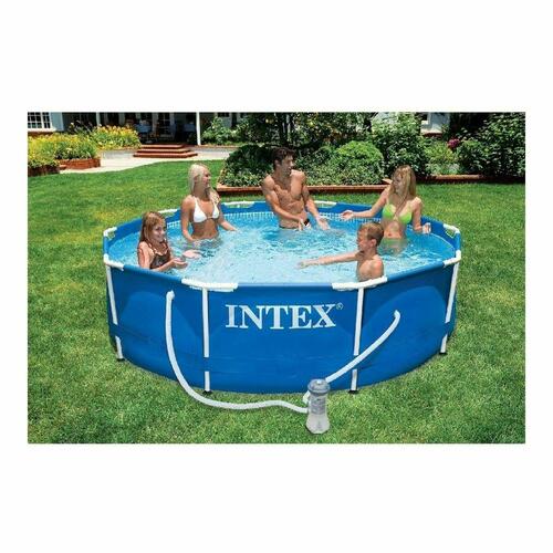 Pool Aftageligt Intex Blå 4485 L Cirkulær 305 x 76 cm