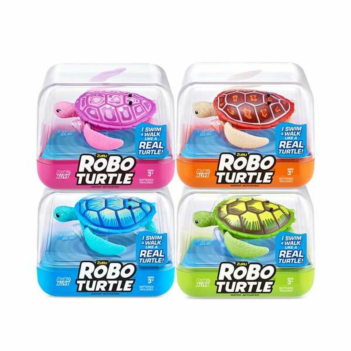 Actionfigurer Zuru Robo Turtle skildpadde - batteridrevet