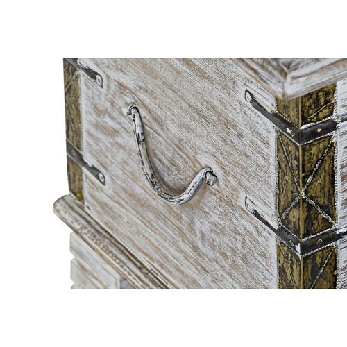 Kiste DKD Home Decor Metal Mangotræ 80 x 40 x 45 cm