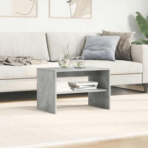 Tv-bord 60x40x40 cm konstrueret træ betongrå