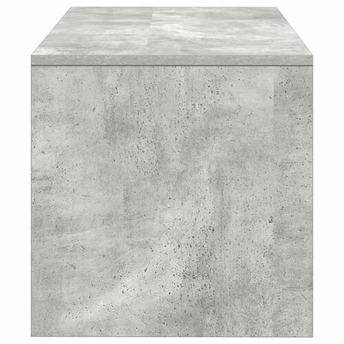 Tv-bord 60x40x40 cm konstrueret træ betongrå