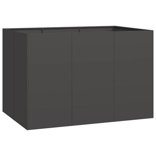 Plantekasse 120x80x80 cm stål sort