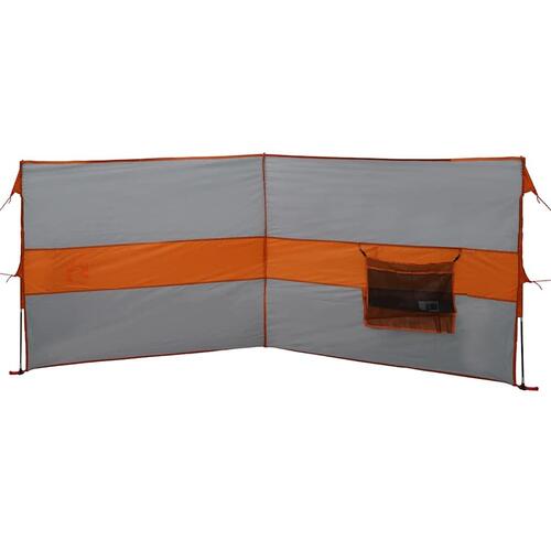 Læsejl 344x120 cm vandtæt grå og orange