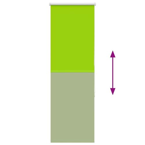 Rullegardin mørklægning 50x175 cm stofbredde 45,7 cm polyester