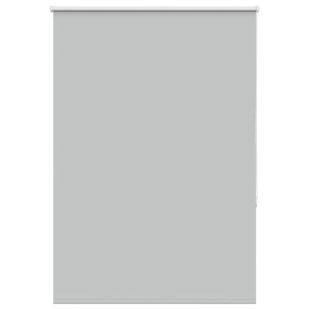 Mørklægningsrullegardin 115×130 cm - lysegrå, stofbredde 110,7 cm, polyester billede