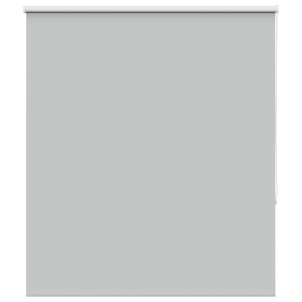 Rullegardin mørklægning 125×130 cm - lysegrå, polyester billede