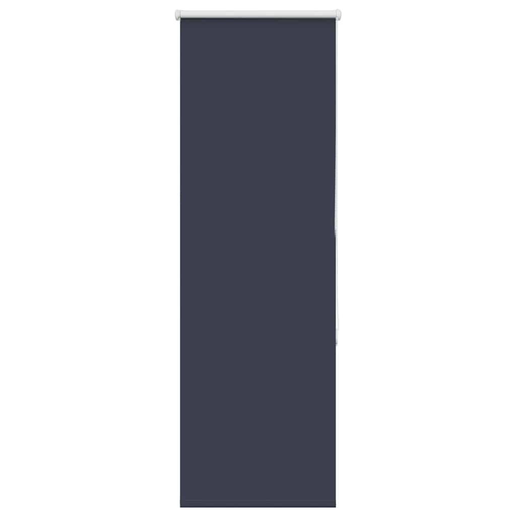 Mørklægningsrullegardin 40 × 175 cm - marineblå, polyester billede