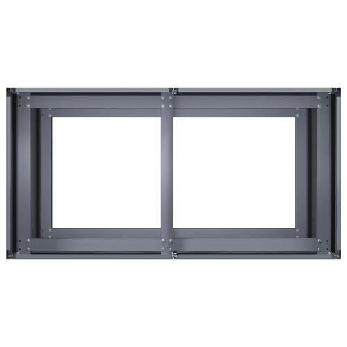 Plantekasse 80x40x80 cm koldvalset stål antracitgrå