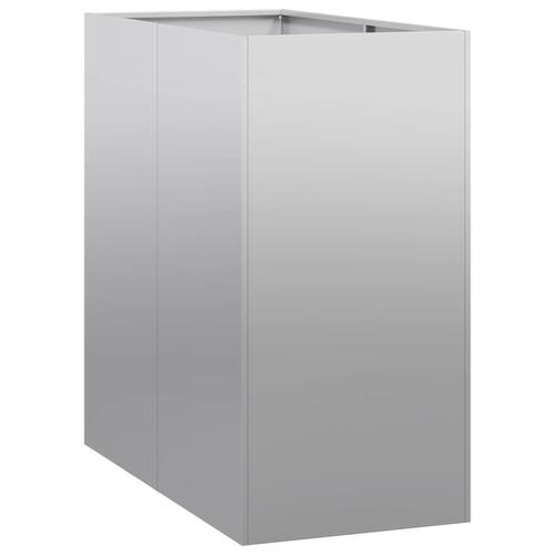Plantekasse 40x80x80 cm galvaniseret stål