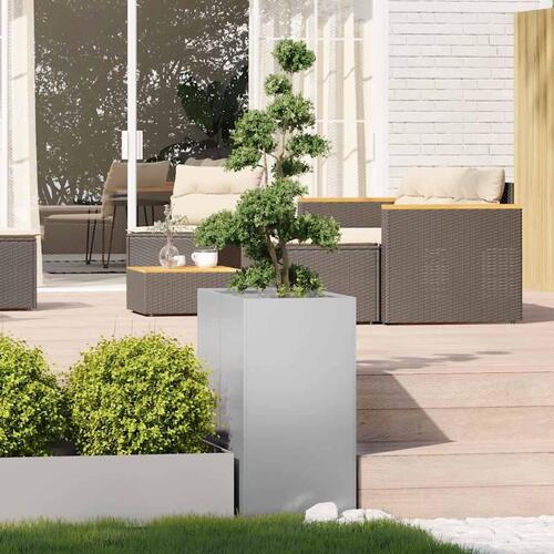 Plantekasse 40x80x80 cm galvaniseret stål