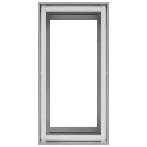 Plantekasse 40x80x80 cm galvaniseret stål