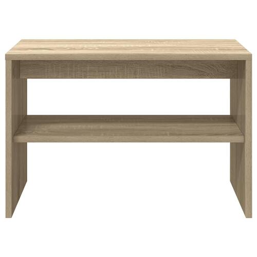 Tv-bord 60x40x40 cm konstrueret træ sonoma-eg