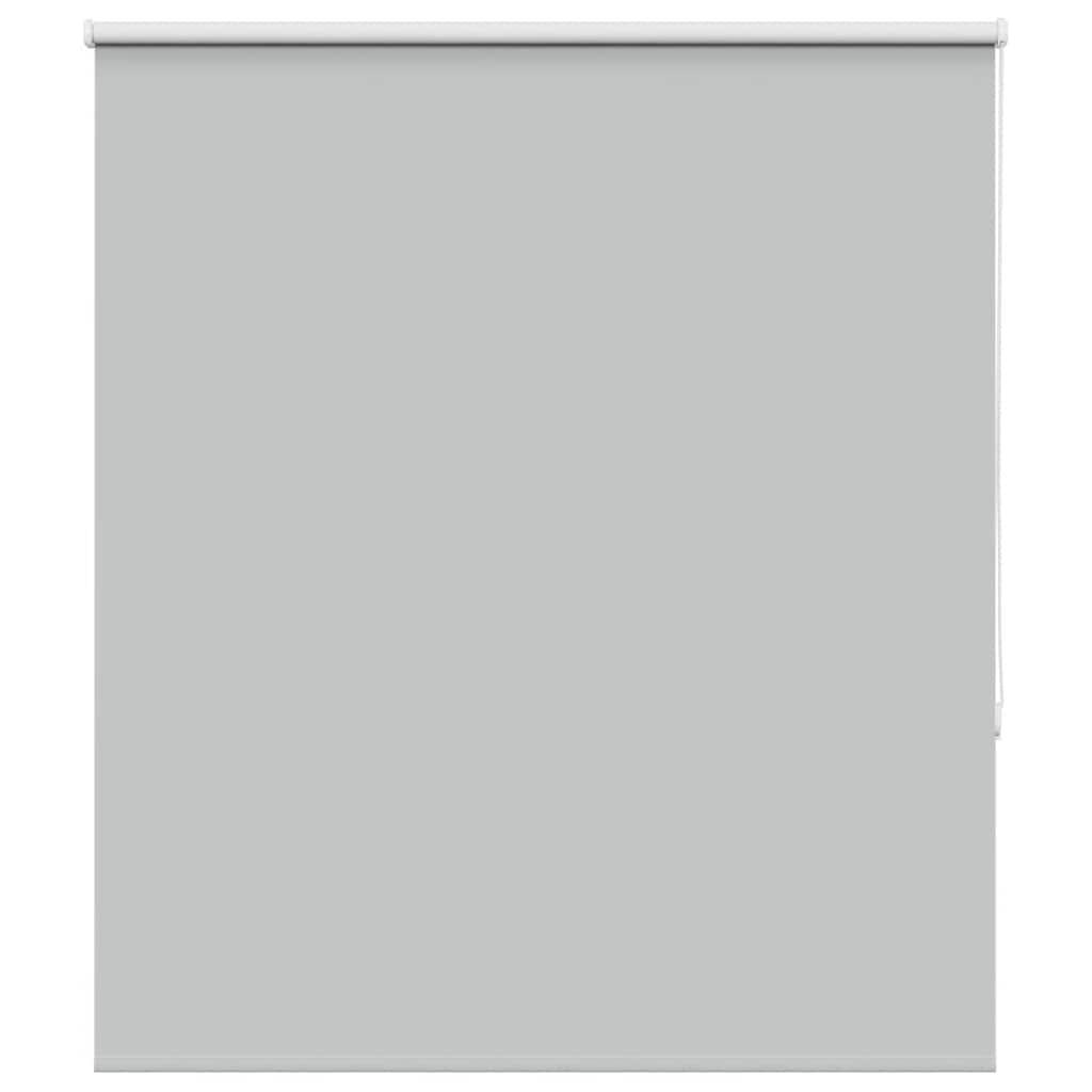 Mørklægningsrullegardin 130×130 cm - lysegrå, stofbredde 126,6 cm billede
