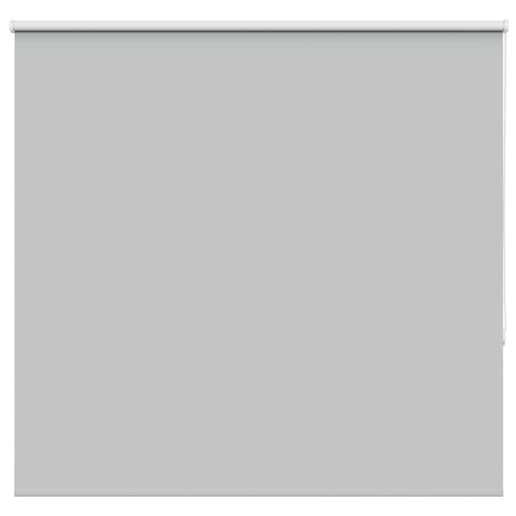 Mørklægningsrullegardin 165×130 cm - lysegrå, polyester billede