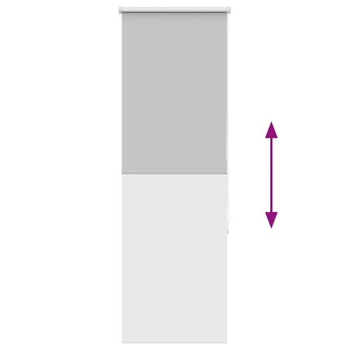 Rullegardin mørklægning 60x175 cm stofbredde 55,7 cm polyester