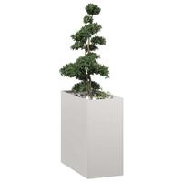 Plantekasse 40x80x80 cm rustfrit stål