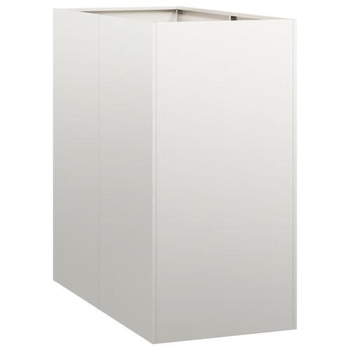 Plantekasse 40x80x80 cm rustfrit stål