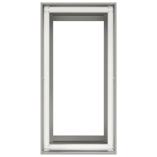 Plantekasse 40x80x80 cm rustfrit stål