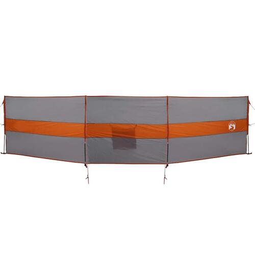 Læsejl 490x123 cm vandtæt grå og orange