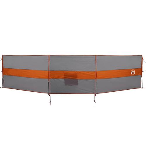 Læsejl 490x123 cm vandtæt grå og orange