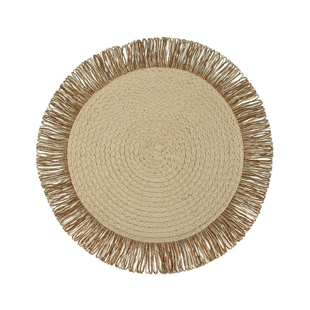 Versa dækkeserviet - hvid, papir/polyester, Ø 38 cm