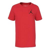 Børne Kortærmet T-shirt Nike JDB JUMPMAN AIR EMB 95A873 R78 Rød 16 år