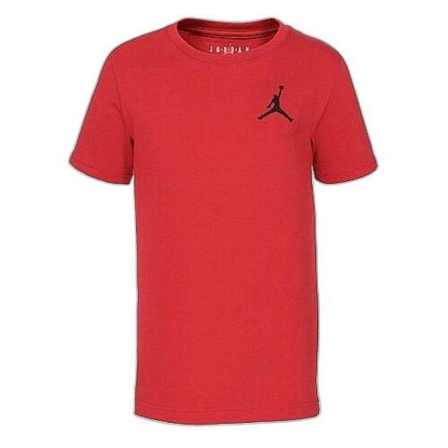 Børne Kortærmet T-shirt Nike JDB JUMPMAN AIR EMB 95A873 R78 Rød 16 år