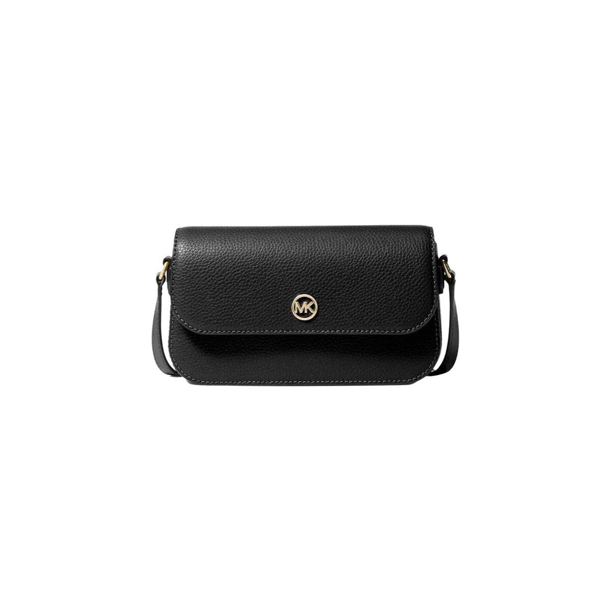 Crossbody taske Michael Kors - sort læder, 21 × 14 × 4,5 cm