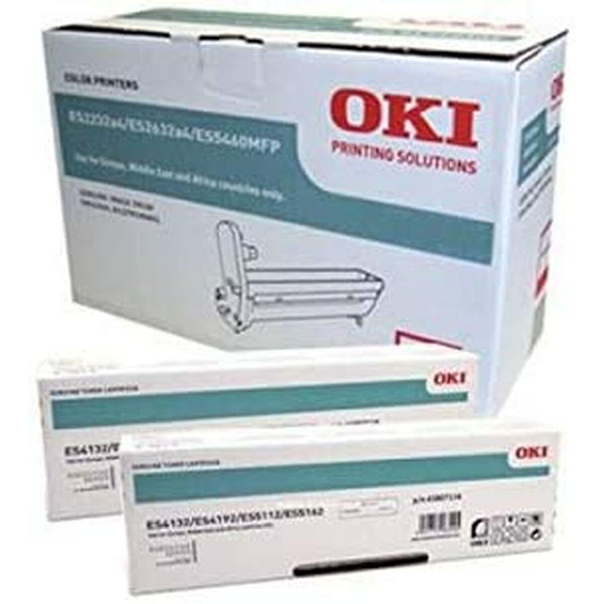 OKI original toner 46507513 - gul/sort billede