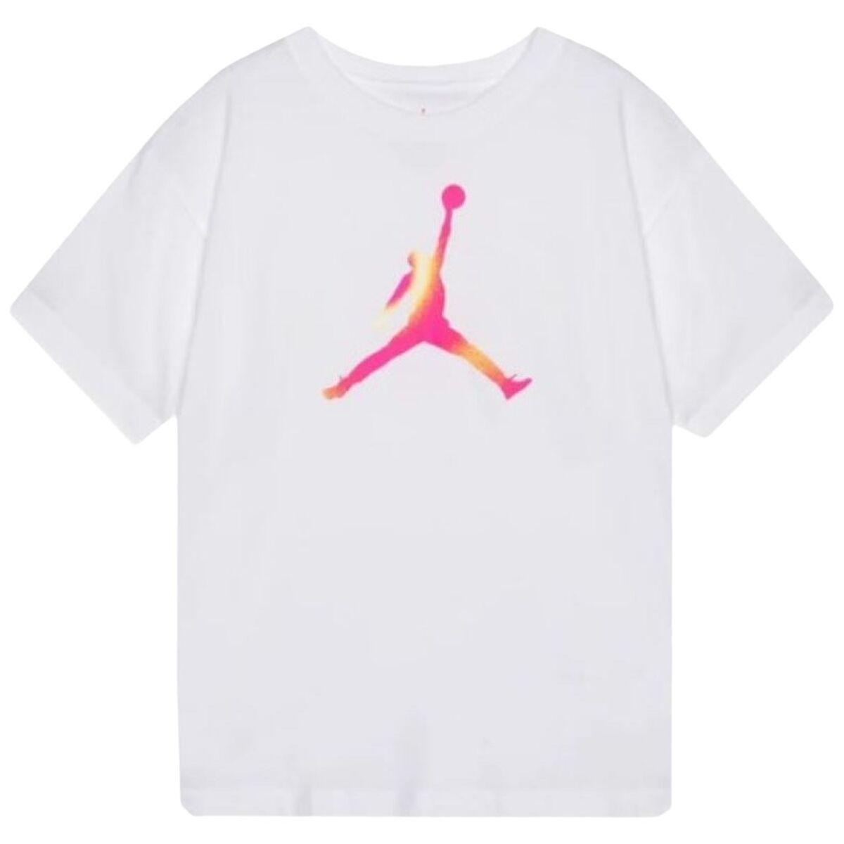 Børne Kortærmet T-shirt Nike Hvid 10 år