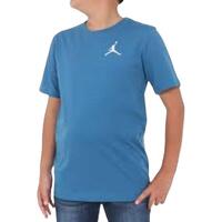 Børne Kortærmet T-shirt Nike JDB JUMPMAN AIR EMB 95A873 U1R Blå 10 år