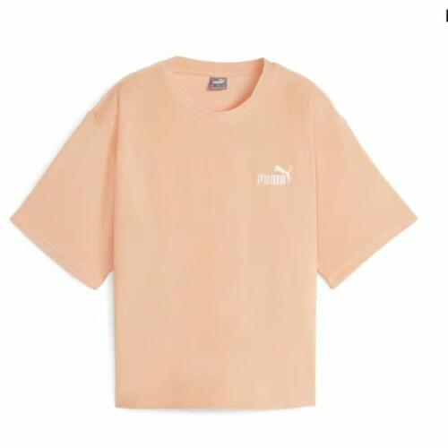 Kortærmet T-shirt til Kvinder Puma ESS ELEVATED RELAXED 677947 45 Orange S