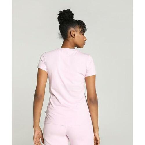 Kortærmet T-shirt til Kvinder Puma ESS LOGO TEE 586775 60 Pink XS