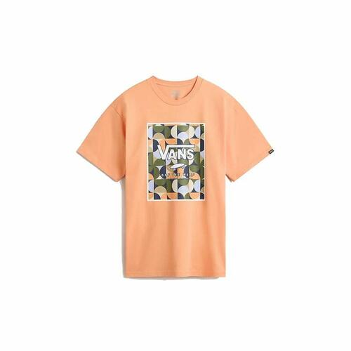 Kortærmet T-shirt til Mænd Vans MN CLASSIC PRINT BOX VN0A5E7YD051 Orange XL