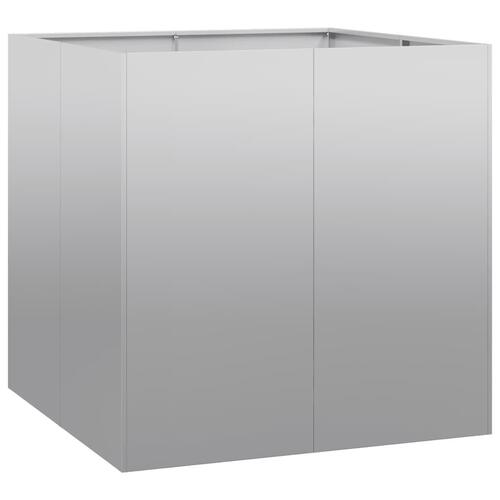 Plantekasse 80x80x80 cm galvaniseret stål