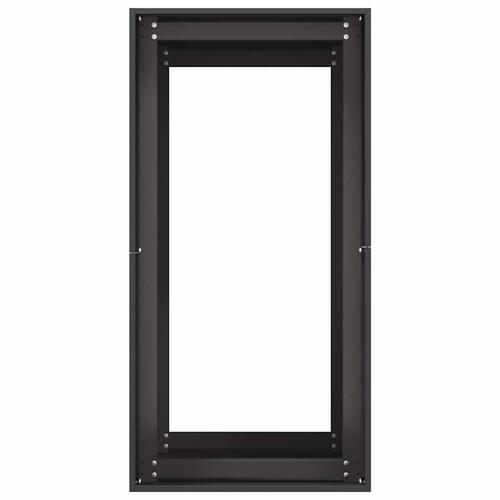 Plantekasse 40x80x80 cm stål sort