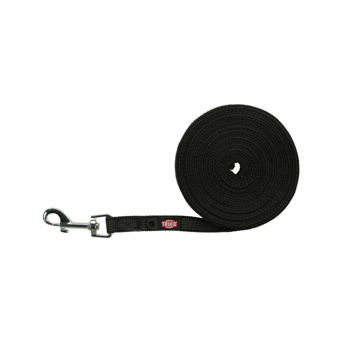 Sporline, gummieret, Sort, 5 m, ø15 mm