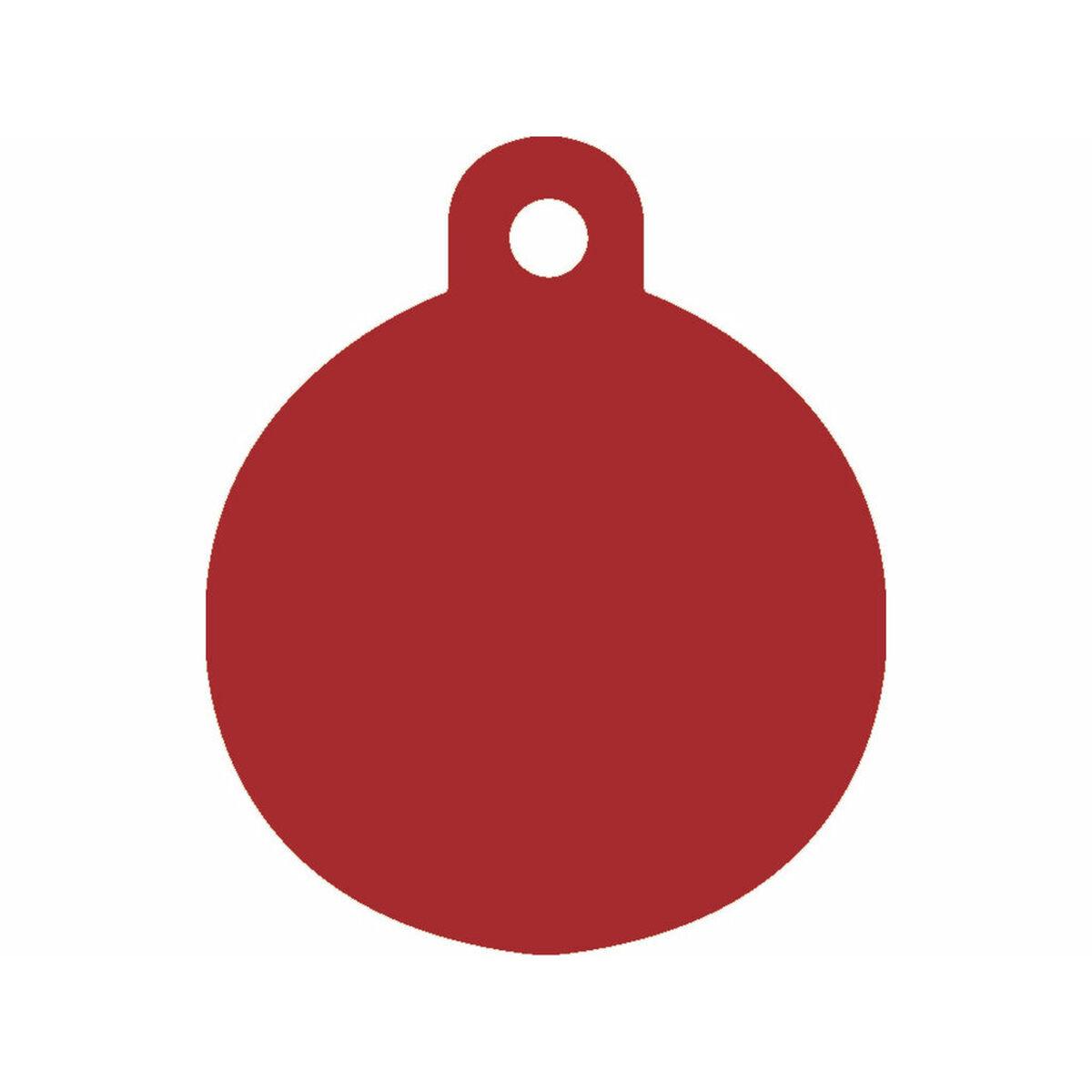 Identifikationsplade Imarc Circle Rød