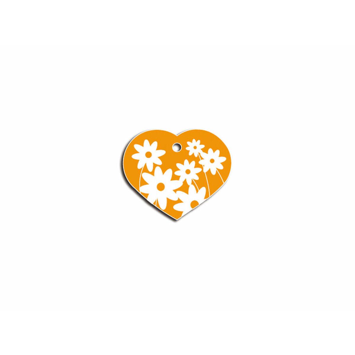 Identifikationsplade Imarc Heart Gul Orange