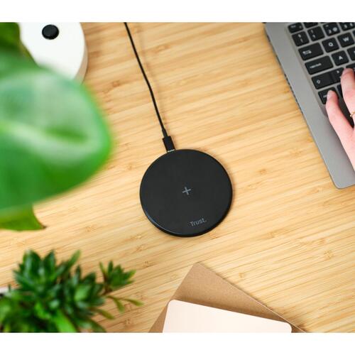 Trådløs oplader Trust 24784 Sort USB-C 15 W