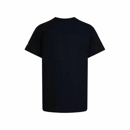 Børne Kortærmet T-shirt Jordan Air Sort 6-7 år
