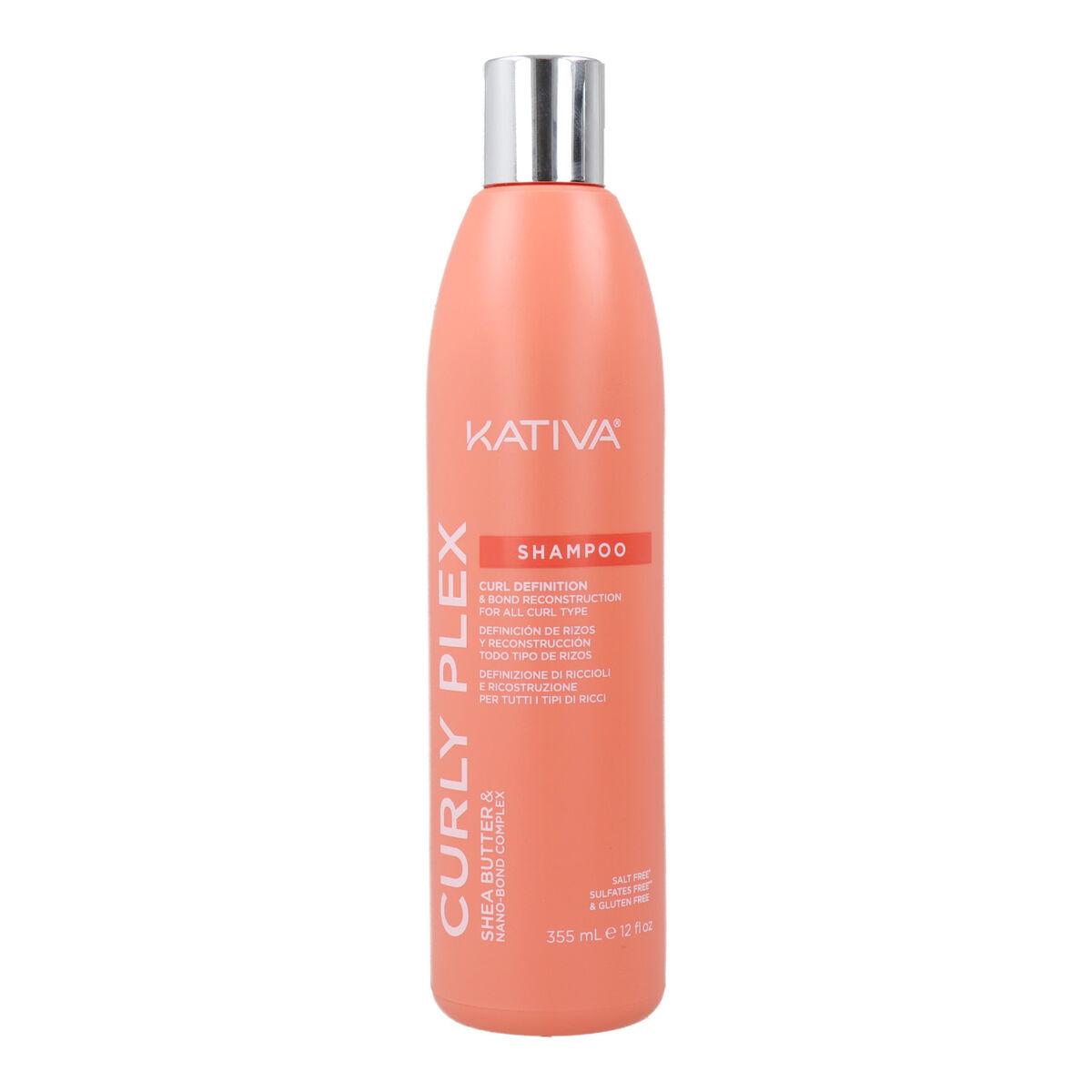 Shampoo til Krøllet Hår Kativa Curly Plex 355 ml