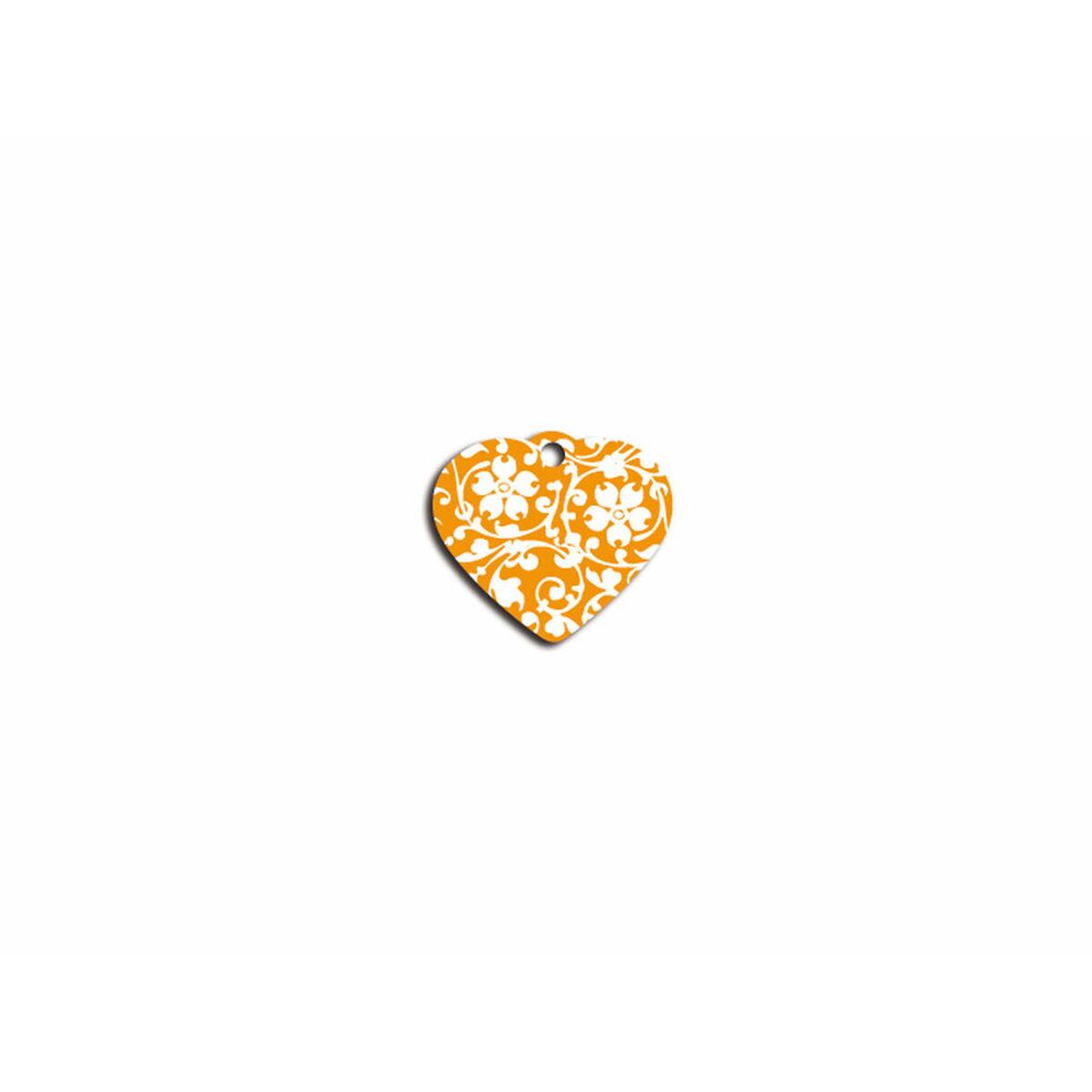 Identifikationsplade Imarc Heart Gul Orange