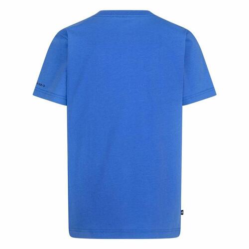 Børne Kortærmet T-shirt Converse Sustainable Core Sse Blå 13-15 år