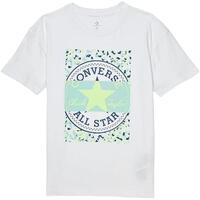 Børne Kortærmet T-shirt Converse Boyfriend Graphicrt Hvid 13-15 år