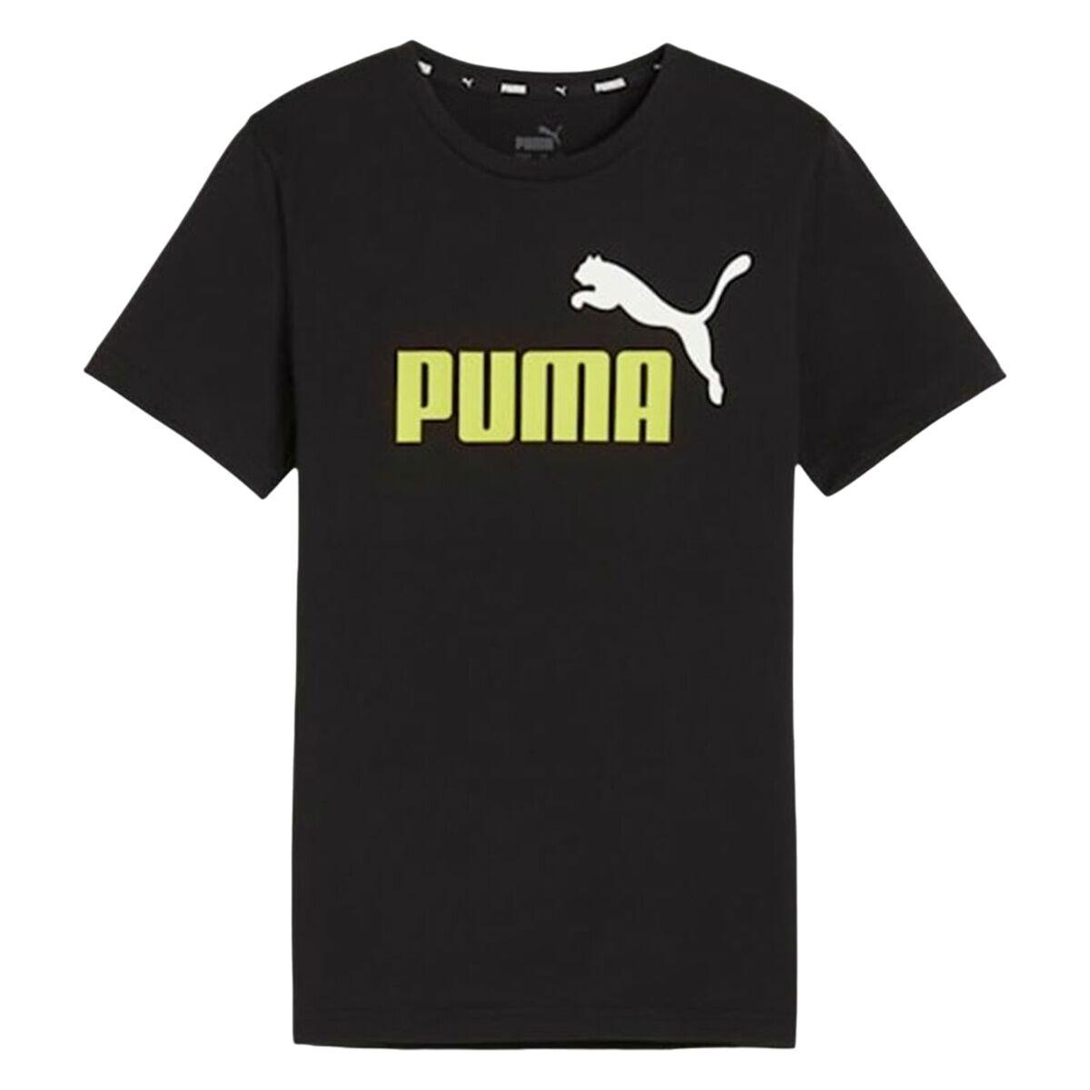 Puma Essentials+ 2 Colour T-shirt til børn, sort - 15-16 år
