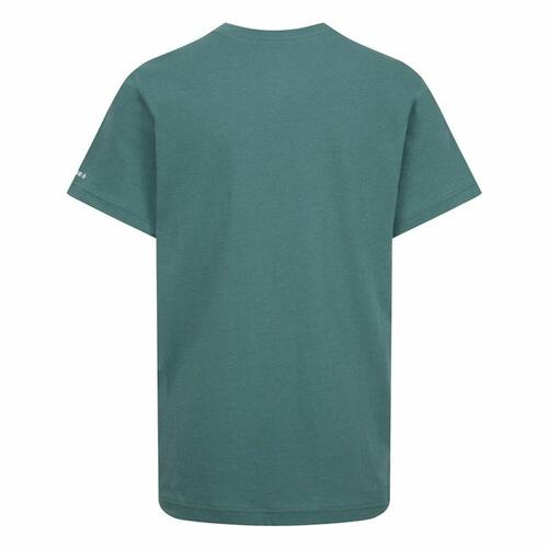 Børne Kortærmet T-shirt Converse Script Sneaker Gfx Sse Cyan 13-15 år